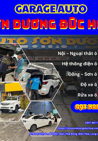 Gara Ô Tô Đức Hòa - Dịch Vụ Chất Lượng Tại Long An